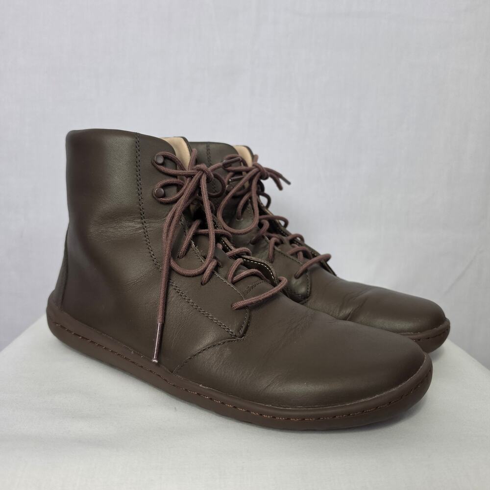 Vivobarefoot Gobi Hi IV Boots womens EU 40/US 9 Brown Thermal Leather Minimalist